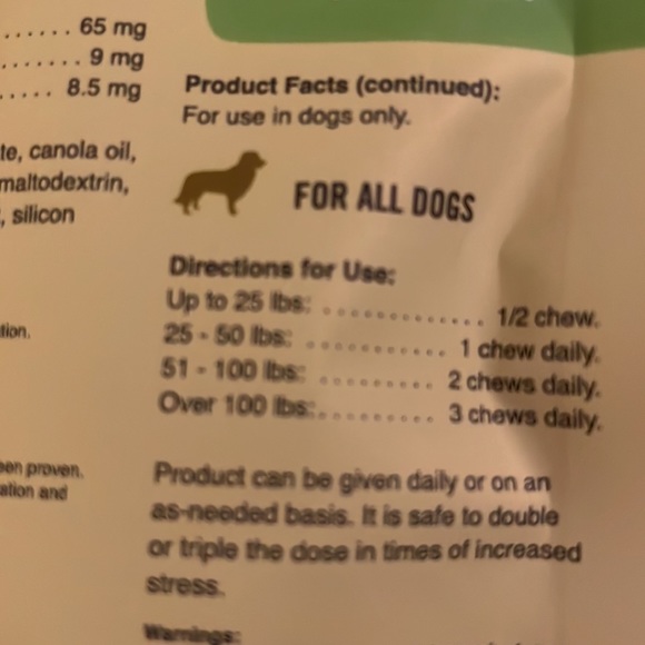 Pet Naturals of Vermont Dog Pet Naturals Of Vermont Calming Treat